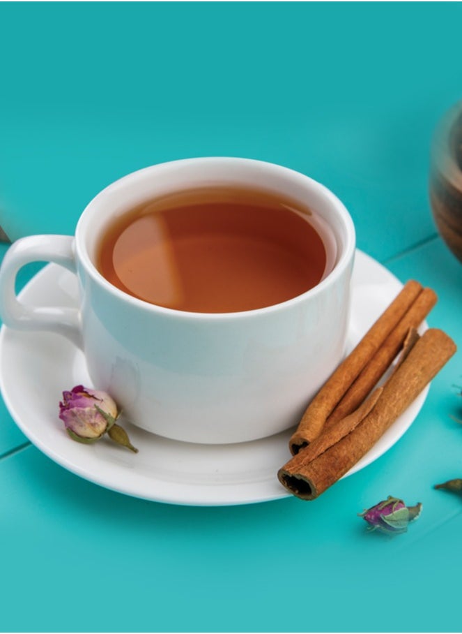 ZANBAGH Cinnamon Tea – Warming, Aromatic & Energizing – 25 Tea Bags  - Image 2