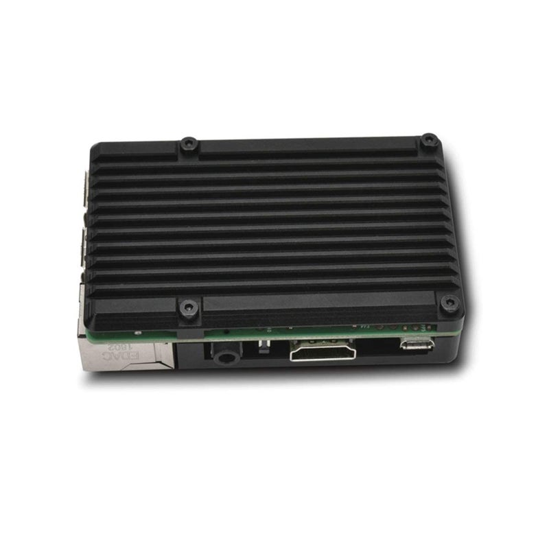 REES52 Raspberry Pi 3 Armor Case, Raspberry Pi 3 Computer Model B Armor Aluminum Alloy Passive Cooling Case Compatible with Raspberry Pi 3 Model B+ / Pi 3 B+/Pi 2 B+ - Image 2