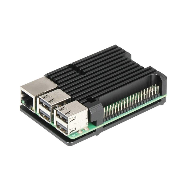 REES52 Raspberry Pi 3 Armor Case, Raspberry Pi 3 Computer Model B Armor Aluminum Alloy Passive Cooling Case Compatible with Raspberry Pi 3 Model B+ / Pi 3 B+/Pi 2 B+ - Image 1