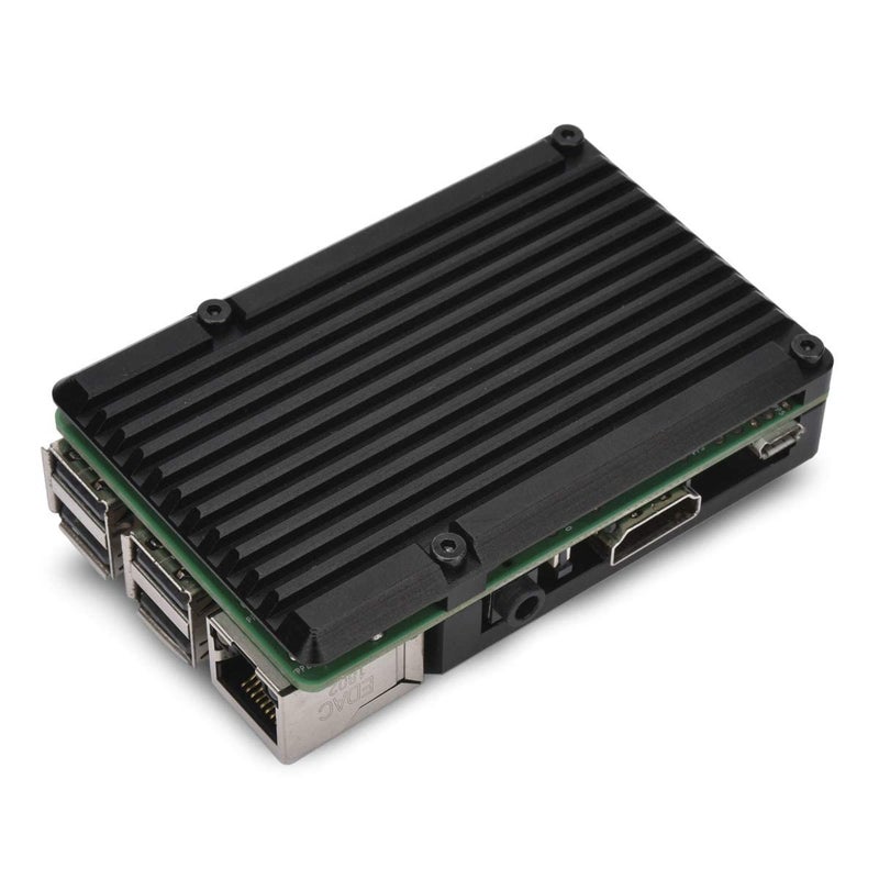 REES52 Raspberry Pi 3 Armor Case, Raspberry Pi 3 Computer Model B Armor Aluminum Alloy Passive Cooling Case Compatible with Raspberry Pi 3 Model B+ / Pi 3 B+/Pi 2 B+ - Image 3