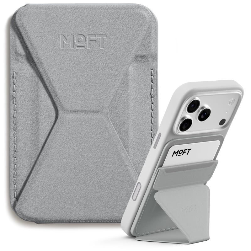 MOFT Magnetic Wallet Stand Compatible with iPhone 171615141312 Series Angle Adjustment Magsafe Compatible MOVAS Phone StandCement - Image 2
