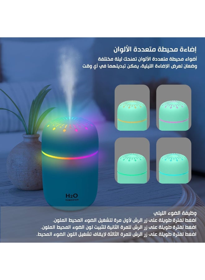 Generic A5 Ultrasonic Aroma Diffuser – 300ml with Night Light, Perfect for Cars, Bedrooms, and Offices  - Image 3