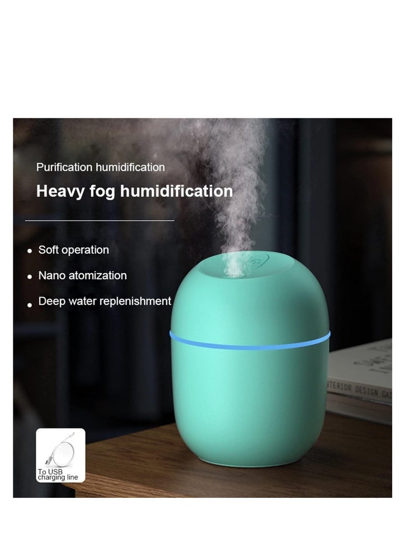 A5 Ultrasonic Aroma Diffuser – 220ml with Night Light, Perfect for Cars, Bedrooms, and Offices - Image 2