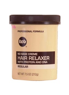 TCB TCB No Base Creme Hair Relaxer With Protein And DNA Regular 75 Oz 