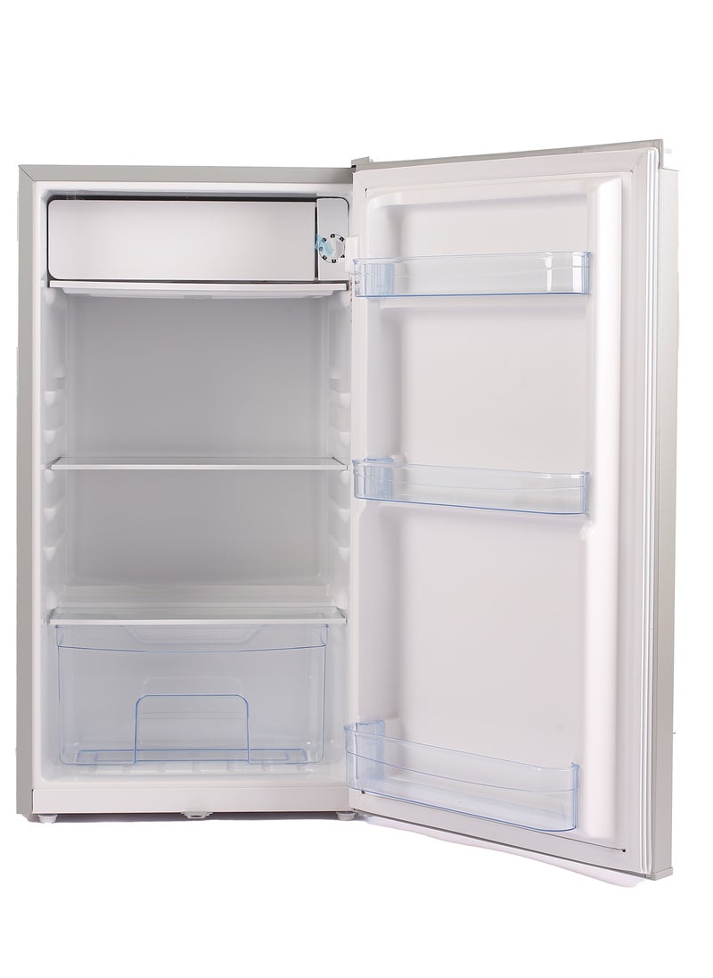 SmartElectric Smart Electric 86 Lt Refrigerator , Noiseless High Quality Compressor, Freezer Storage , 45x45x83cm, Silver  - Image 3