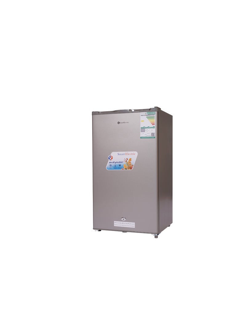 SmartElectric Smart Electric 90 Lt Refrigerator , Noiseless High Quality Compressor, Freezer Storage , Silver - Image 2