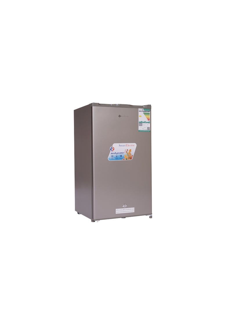 SmartElectric Smart Electric 90 Lt Refrigerator , Noiseless High Quality Compressor, Freezer Storage , Silver - Image 3