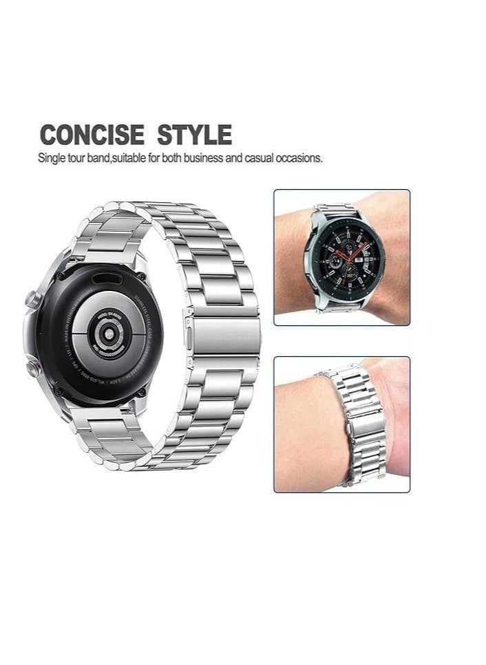 Generic - stainless steel band smartwatch replacement strap compatible with Apple watch Ultra iwatch Series 8/7/6/5/4/3/2/1 SE 49mm 45mm 44mm 42mm - Image 1