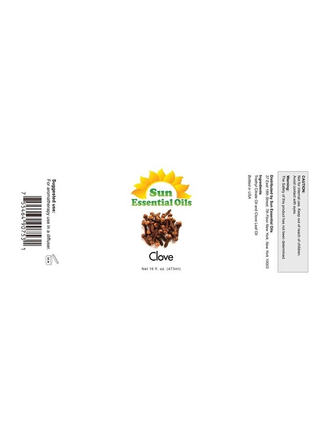 Sun Essential Oils 16oz - Clove Essential Oil - 16 Fluid Ounces - Image 2