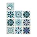 Jacklove 25 PCS Mandala Style Tile Sticker, 4x4 Inch(10x10cm) Traditional DIY Murals, Tile Waterproof Oil Proof - Image 2