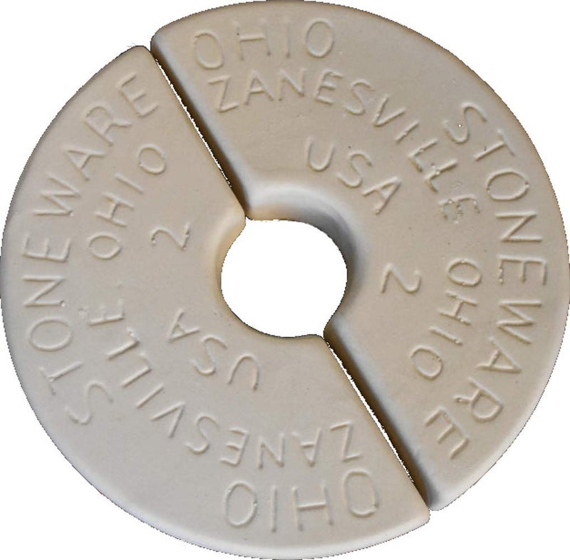 Ohio Stoneware 2 Gallon Preserving Crock Weight - Image 4