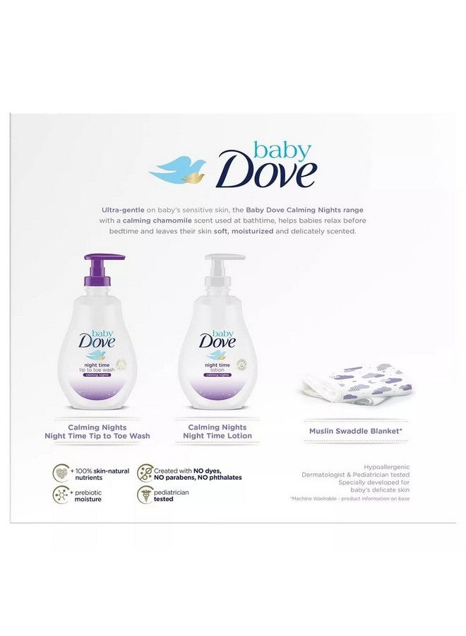 Baby Dove Calming Nights Gift Set 3Pc - Image 2