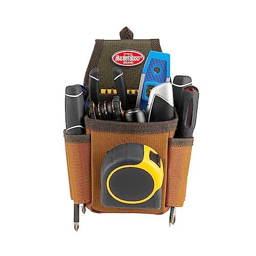 Bucket Boss - Utility Plus Pouch with FlapFit, Pouches - Original Series (54175) , Brown - Image 3