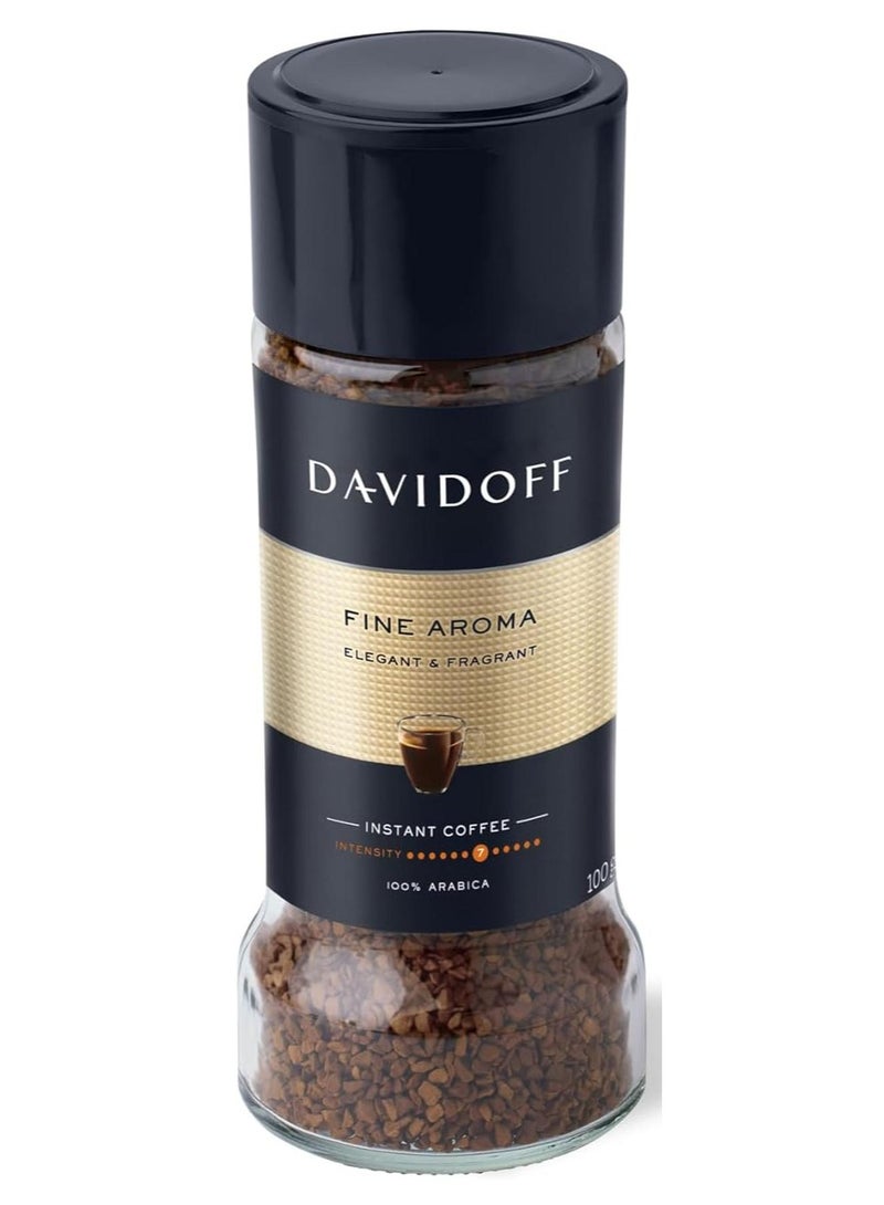 DAVIDOFF FINE AROMA INSTANT COFFEE 100G - Image 1
