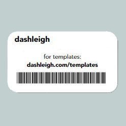 Dashleigh 60 Printable Cardstock Hang Tags with Holes, Personalize and Custom Tags (Circle - 2x2 inches, 5 Sheets) - Image 4
