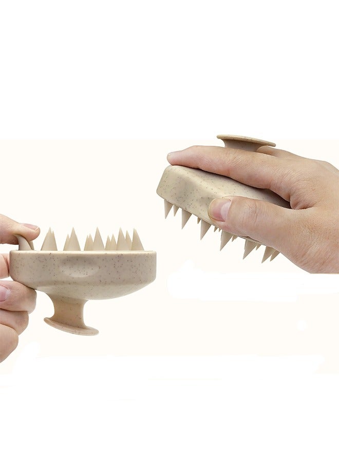 Loquat Hair Massager Scalp for Hair Growth,Detangling Brush, Dry and Wet Vented Detangler Hair Brush for Women and Men, Professional Paddle Curved Styling Hairbrush - Image 3