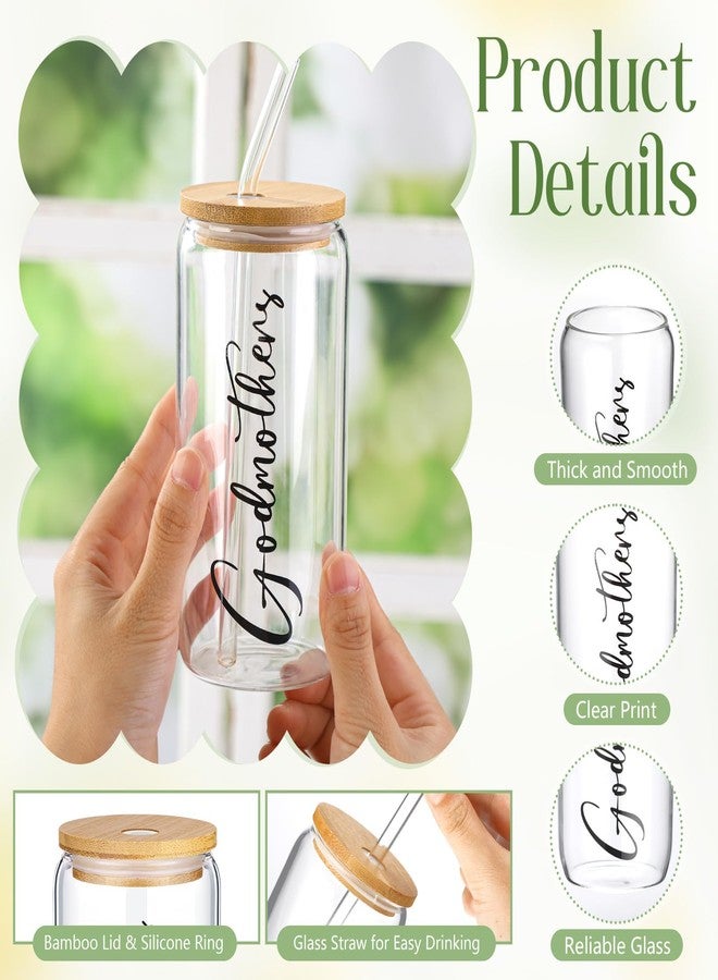 سكايليتي مجموعة هدايا سكايليتي لطلب الزواج من عرابة، تتضمن كوب قهوة سعة 16 أونصة، حقيبة مستحضرات تجميل للعرابة، ربطات شعر بيضاء، علبة هدايا، هدايا عيد الأم للعرابة، هدية مميزة لحفلات الزفاف والمناسبات الأخرى - Image 3