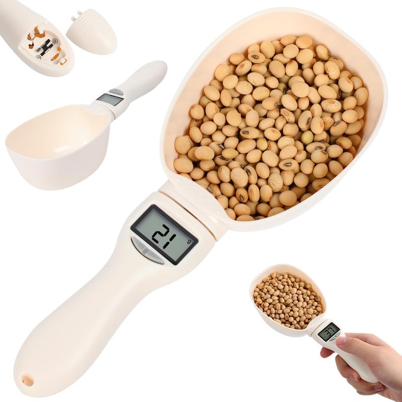 Digital Measuring Spoon with LCD Display - 800g Capacity , High Precision Food Scale - Image 1