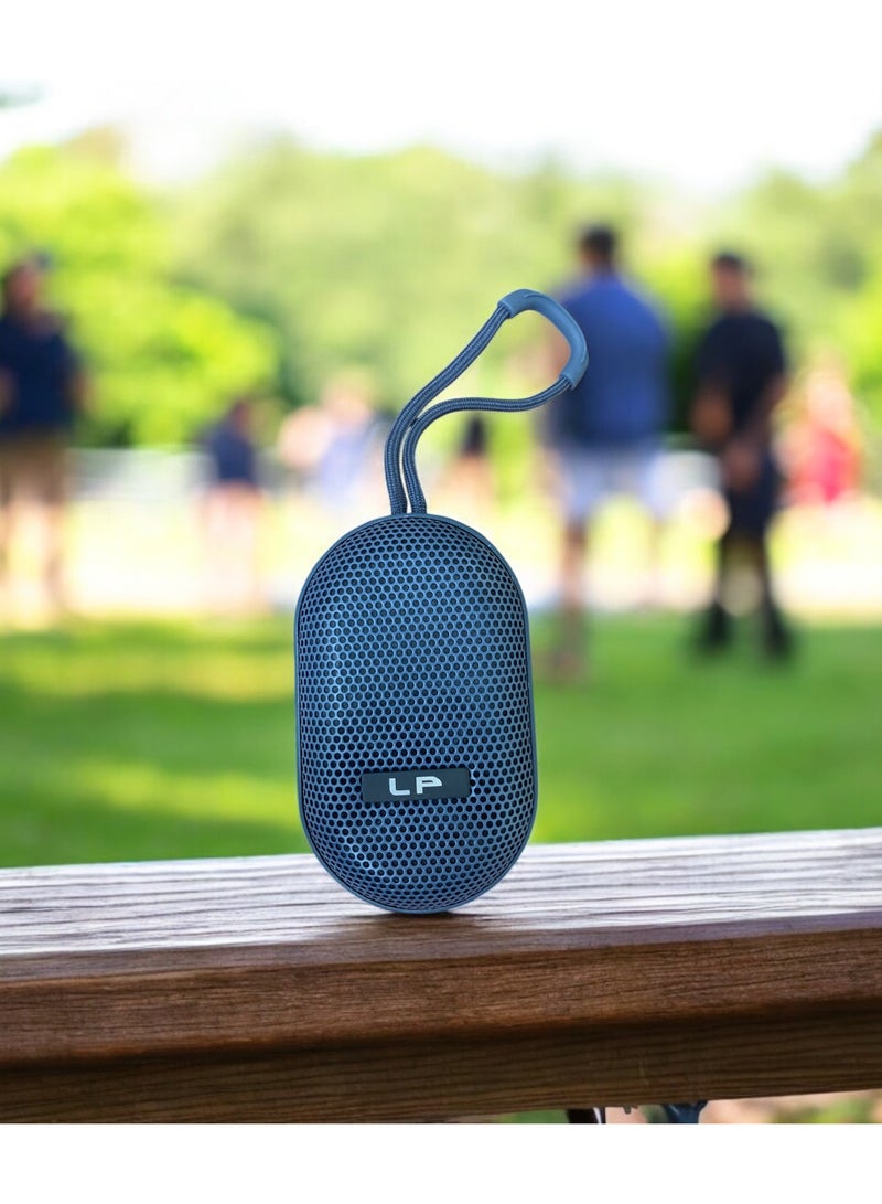 NEW Mini LP-V83 IPX4 Waterproof Wireless Speaker Portable Active USB TF BT Stereo Bass Sound Mini Speaker With FM Radio - Image 2