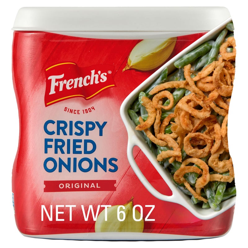 French'S Frenchs Crispy Fried Onions Original Made with Real Onions No Artificial Flavors Sprinkle on Salads Potatoes Chicken Burgers Green Bean Casserole 6 oz - Image 3
