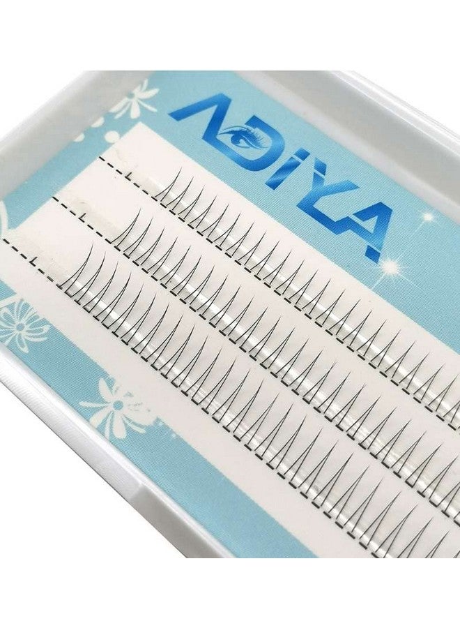 Adiya تمديدات رموش على شكل V - رموش فردية للمكياج الاحترافي - رموش سفلية - رموش عيون كوميدية - رموش طبيعية مصنوعة يدويًا - رموش صناعية (7 مم رموش على شكل V 0.07) - Image 1