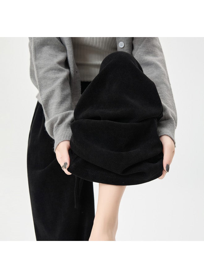 Hstyle Lazy Style Yamamoto Wide-leg Pants For Women - Spring/autumn Drop Waist Slimming Fashion Versatile High-waist Casual Trousers - Image 4