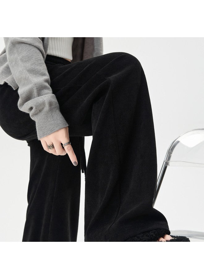 Hstyle Lazy Style Yamamoto Wide-leg Pants For Women - Spring/autumn Drop Waist Slimming Fashion Versatile High-waist Casual Trousers - Image 5