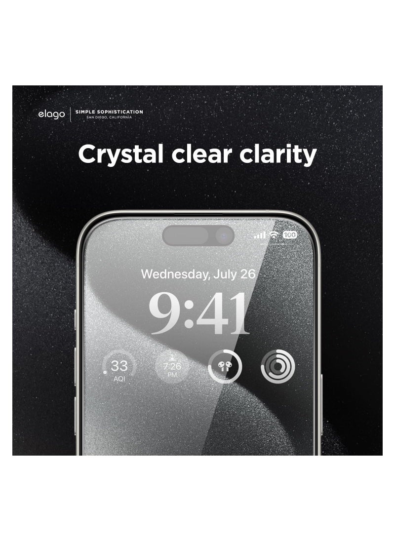 Raxoom PRIVACY Tempered Glass for iPhone 15 PRO (2023) Screen Protector - [28degree 1 PACK] - Image 4