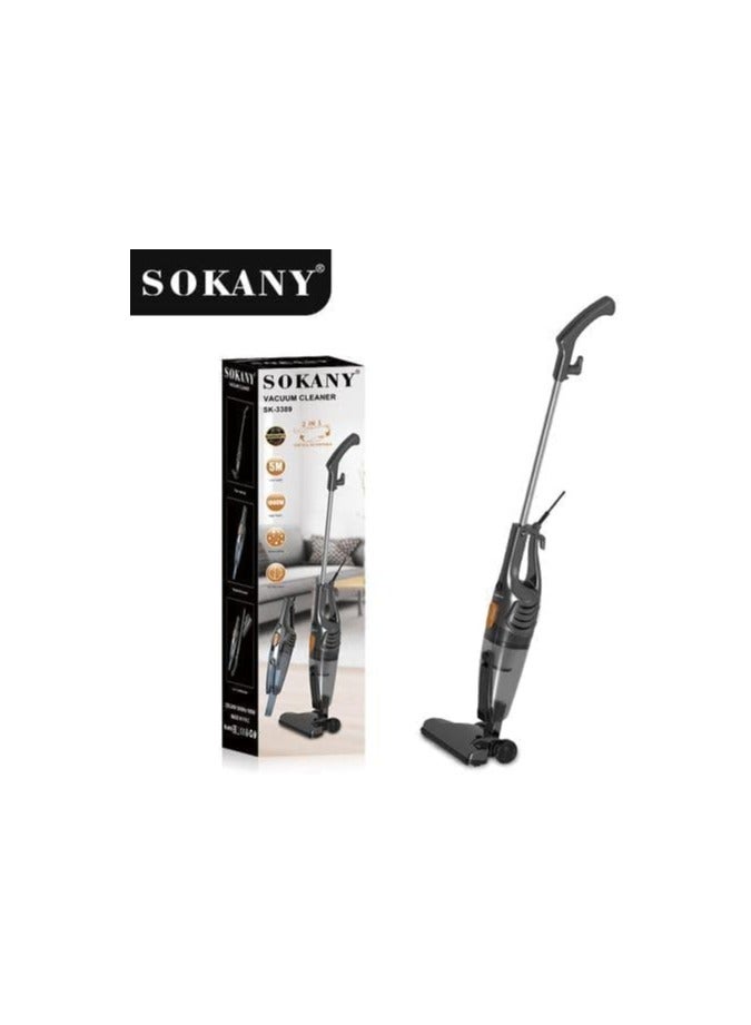 Sokany 2-in-1 Vacuum Cleaner 1000W SK-3389, Black - Image 1