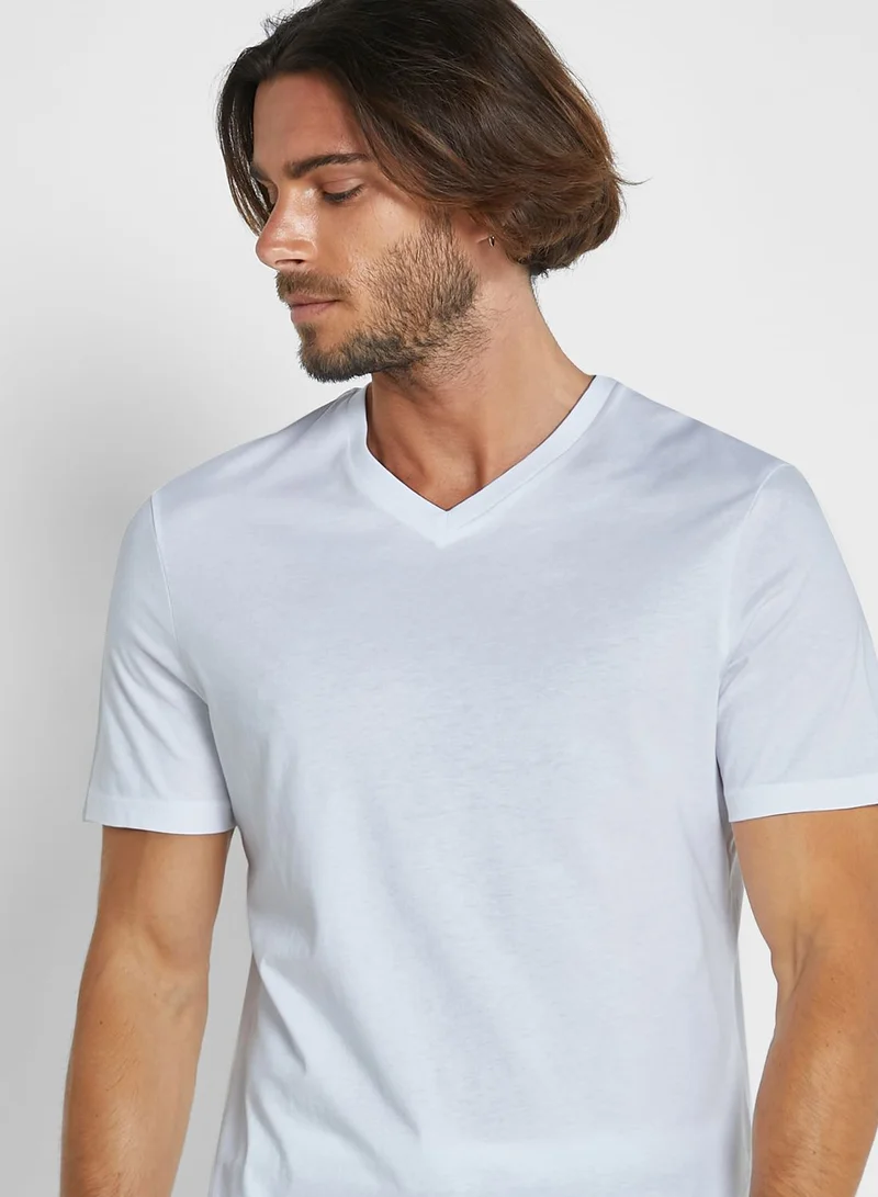 Marks & Spencer Essential V-Neck T-Shirt