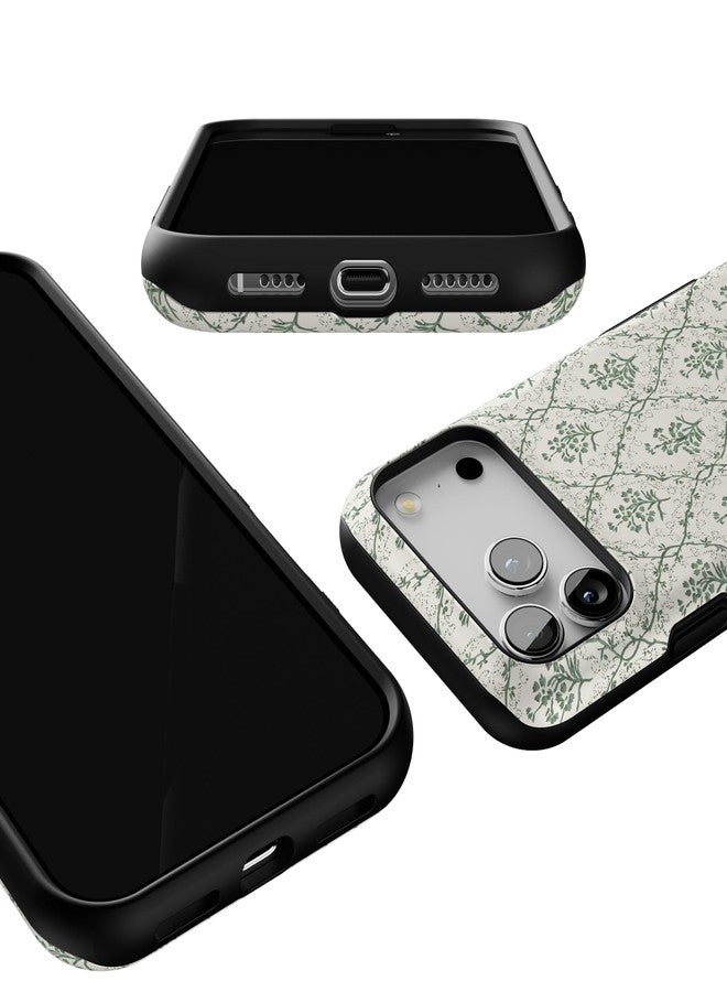 Casely جراب Casely لهاتف iPhone 17 Pro Max | نقشة زهور المريمية | تصميم جريء وواقي | متوافق مع MagSafe - Image 3