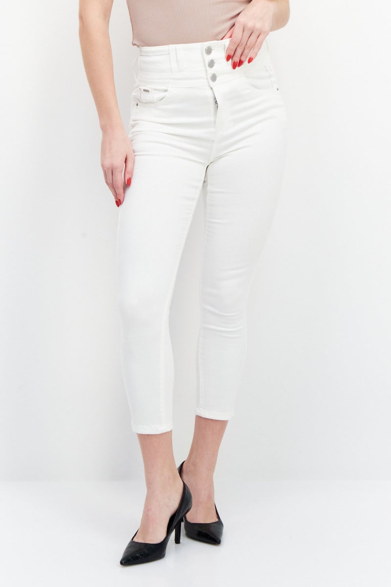 VERO MODA Women Slim Fit Solid Stretchable 7 - Image 1