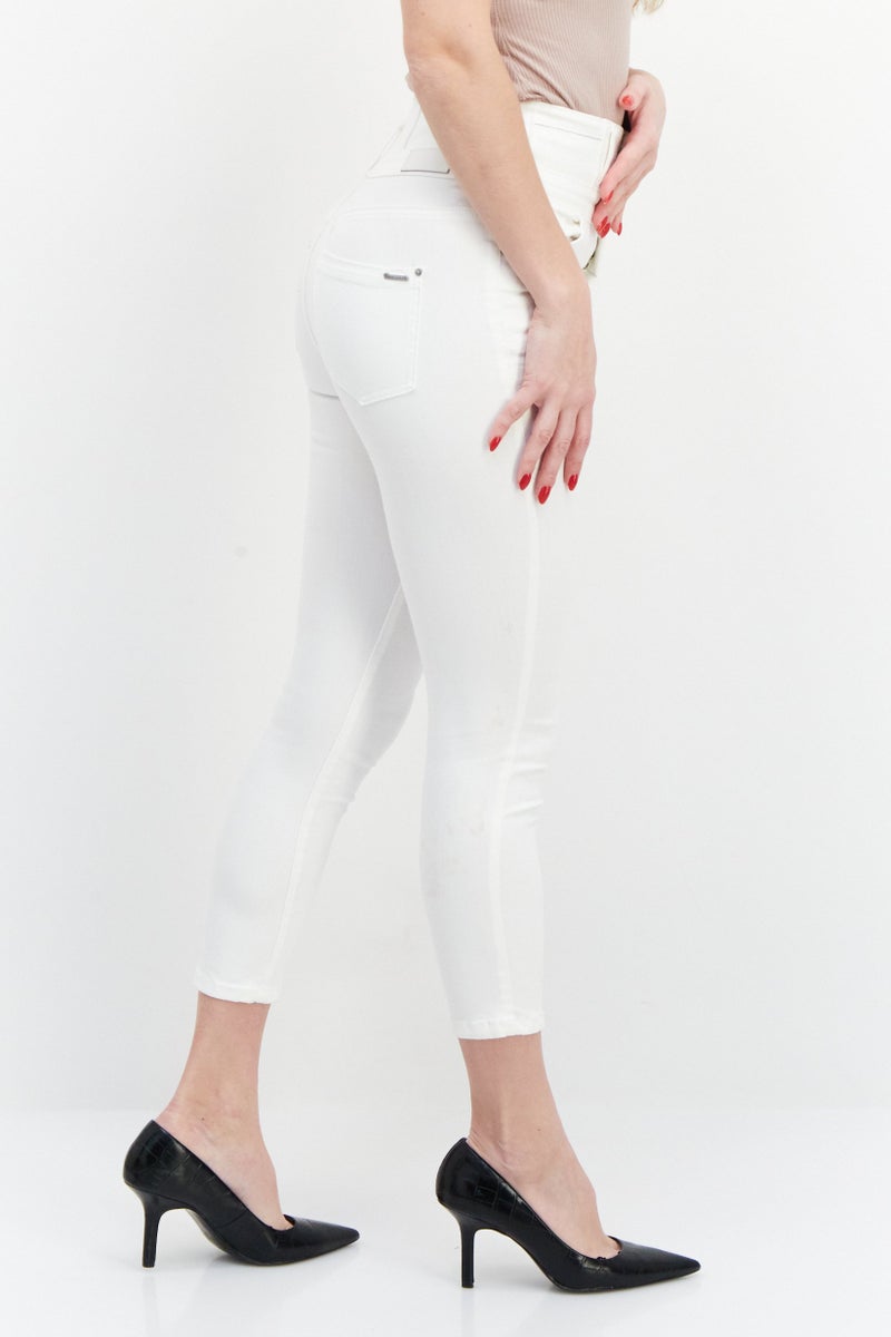 VERO MODA Women Slim Fit Solid Stretchable 7 - Image 4