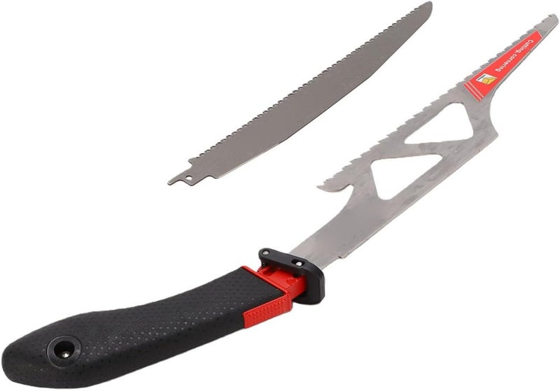 Luocute Quick Change Hand Saw, Multi Purpose Saw with 67P High Density Teeth for Wood Metal Plastic Plywood Cutting, Multi Blades Hand Hacksaws, Quick Change Mechanism Hacksaws - Image 4