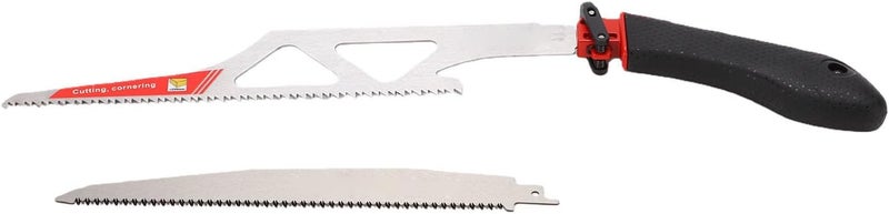 Luocute Quick Change Hand Saw, Multi Purpose Saw with 67P High Density Teeth for Wood Metal Plastic Plywood Cutting, Multi Blades Hand Hacksaws, Quick Change Mechanism Hacksaws - Image 2