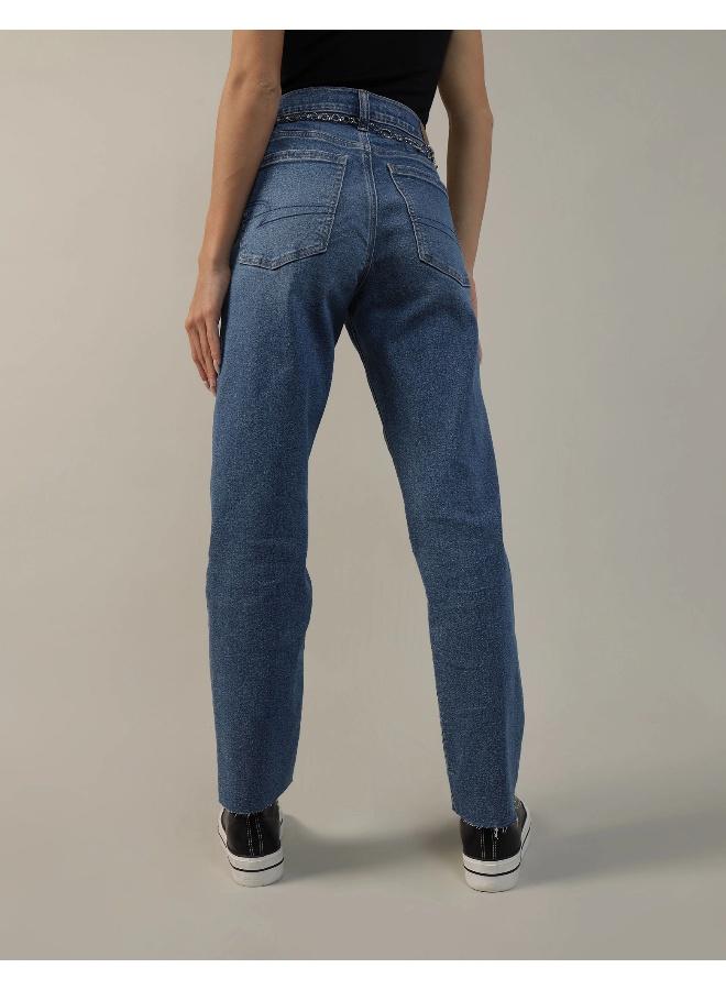 AE Super High-Waisted Ankle Straight Jean