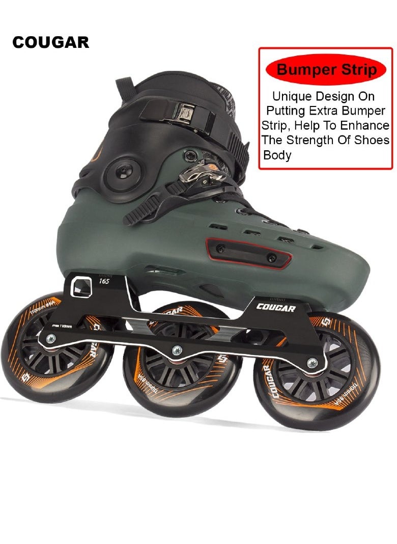 3Wheels Inline Skates Shoes for Professional with High Speed