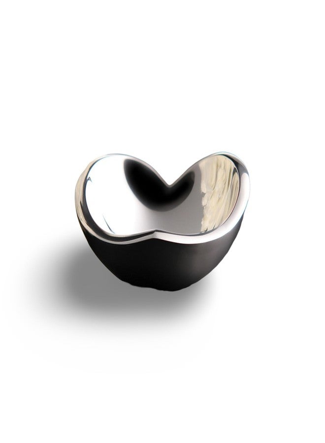 Nambe Nambé Love Mini Heart Bowl - 4.5 Inch Decorative Alloy Dish, Sculptural Accent for Romantic Gift Giving, Engagements & Anniversaries - Handcrafted Serveware for Home Décor, Oven & Freezer Safe - Image 3