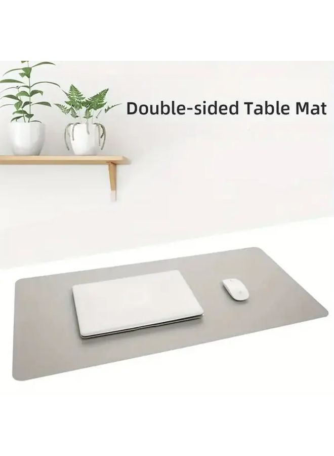 Black Waterproof Mouse Pad with Wrist Rest Desk Writing Pad - Image 3