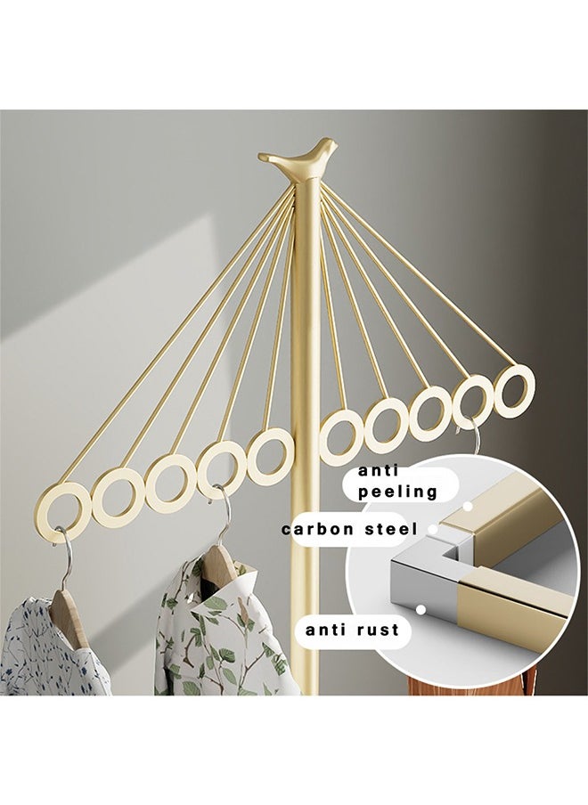 Coat Rack Freestanding Clothes Stand Garment Rack Clothes Rack Metal Coat Racks Hanger Stand Clothes Rail Stand Clothes Hanger Organizer with Marble Base for Hanging Clothes, Hats, Bags