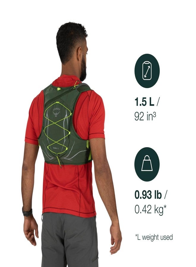 أوسبراي Osprey Duro 1.5 w/Res Phantom Grey/Toffee Orange S - Image 2