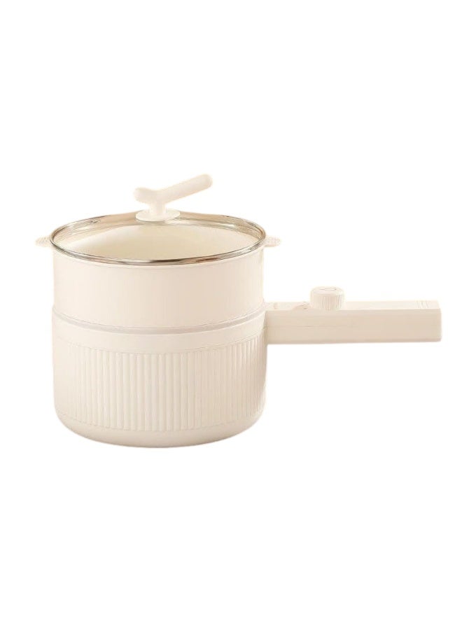 دينكس طباخ كهربائي صغير متعدد الوظائف مع تحكم بمستويين، وعاء غير لاصق، سعة 2 لتر + 1.5 لتر – مدمج وسهل الاستخدام - Image 1