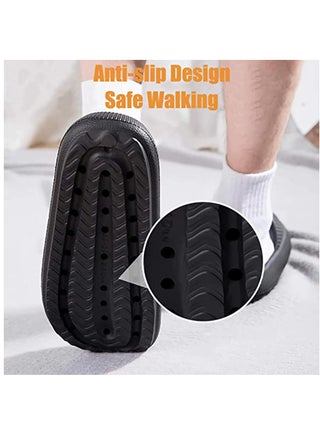 Non-Slip Quick-drying Bathroom Shower Slippers Anti-slip Lightweight House Shower Slippers Super Soft Home Slippers for Indoor & Outdoor - view 2