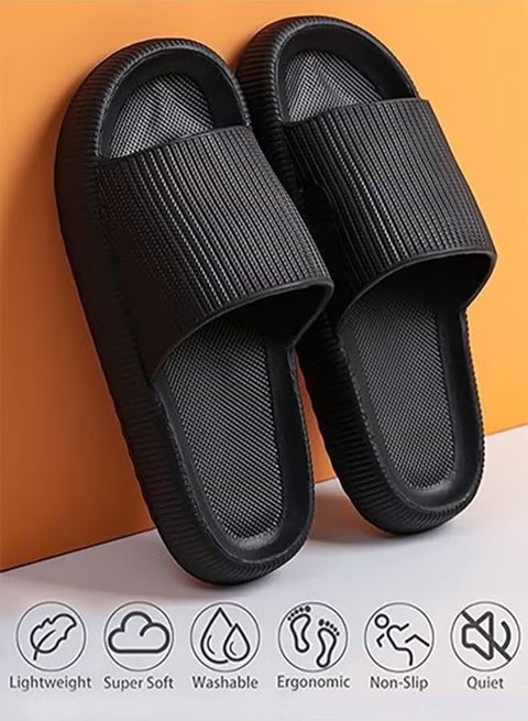 Non-Slip Quick-drying Bathroom Shower Slippers Anti-slip Lightweight House Shower Slippers Super Soft Home Slippers for Indoor & Outdoor