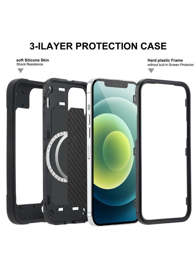 Zaboon Case For iPhone 12 Pro Max Colorful Magsafe Magnetic Phone Case - Image 5