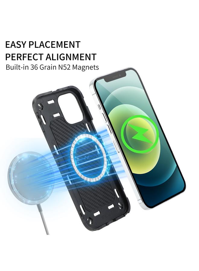 Zaboon Case For iPhone 12 Pro Max Colorful Magsafe Magnetic Phone Case - Image 2