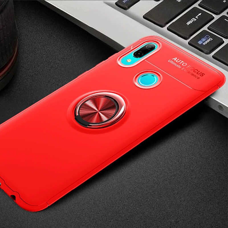 Huawei Y6 2019 Case Ring Silicone Range - Red