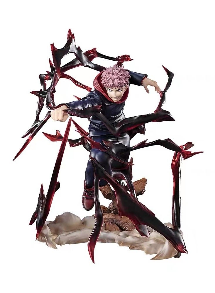 Knotstick Yoshihito, Spell Back to War Anime, Special Effects Figure (18cm)  - Image 1