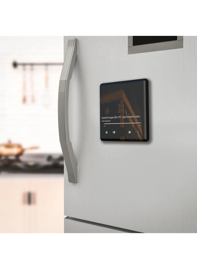 Vierex Quran Magnet with Built-in Surah Player, 2-in-1 Islamic Fridge Magnet with Preloaded Surah Rahman, Rechargeable, Perfect Ramadan and Eid Gift for Muslims - Image 4