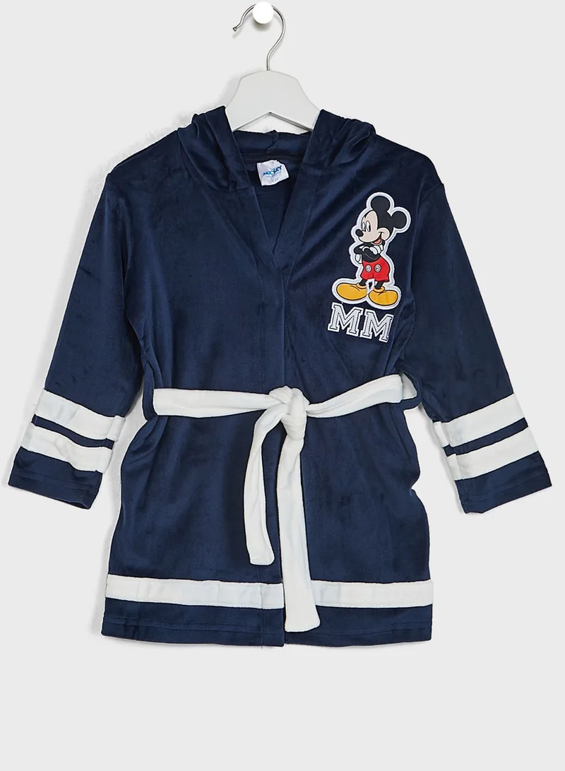MICKEY MOUSE Kids Mickey Mouse Robe